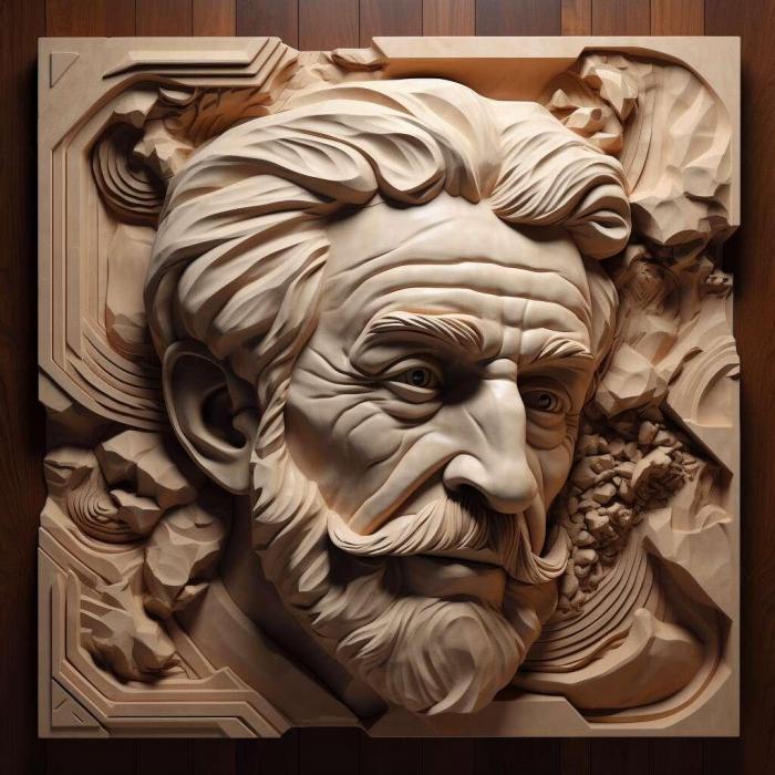 نموذج ثلاثي الأبعاد لآلة CNC 3D Art 